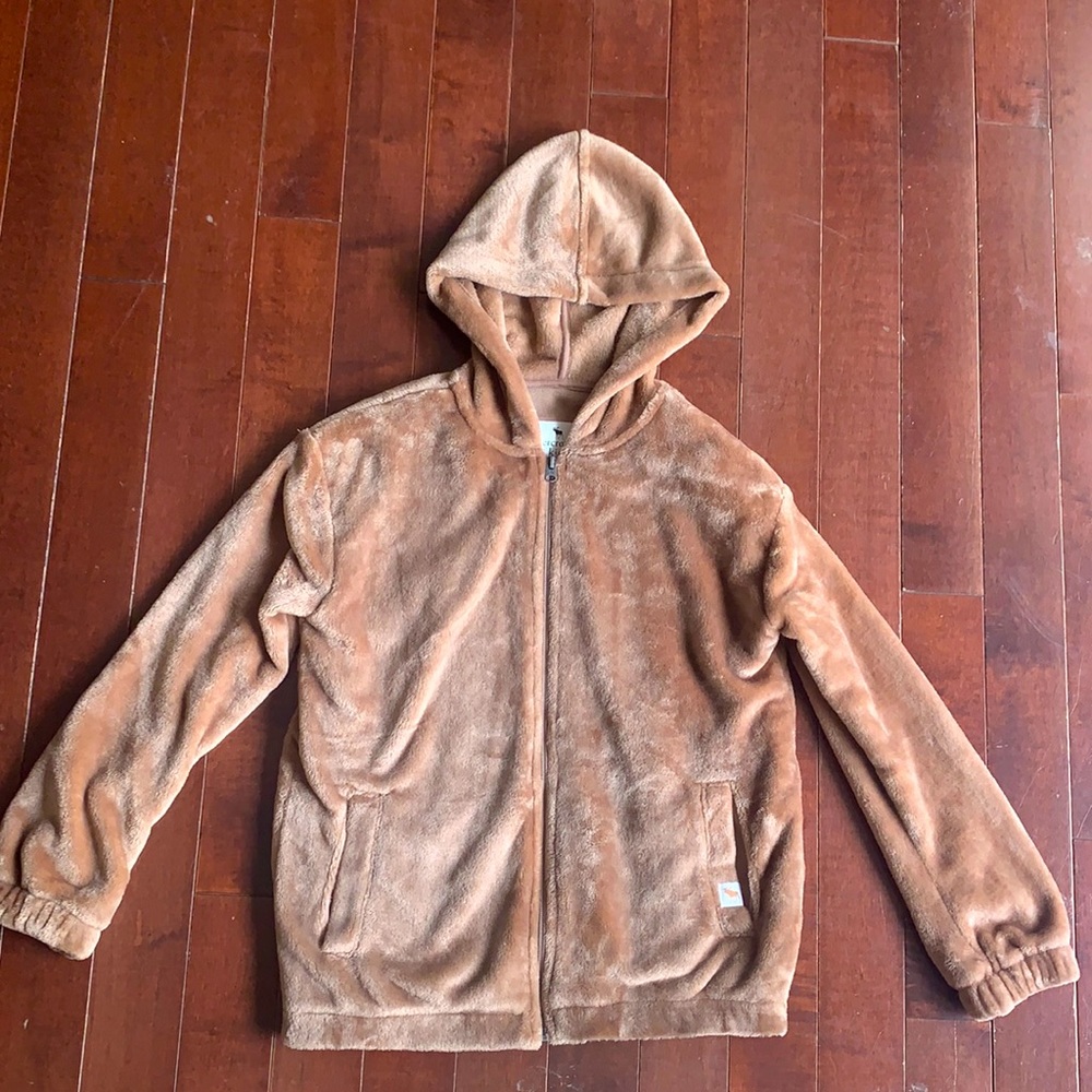 Abercrombie kids fleece jacket size 11-12